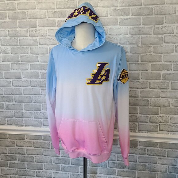 Pro Standard Men's Los Angeles Lakers Ombre Hoodie Pullover Large Athletic * - Picture 1 of 7